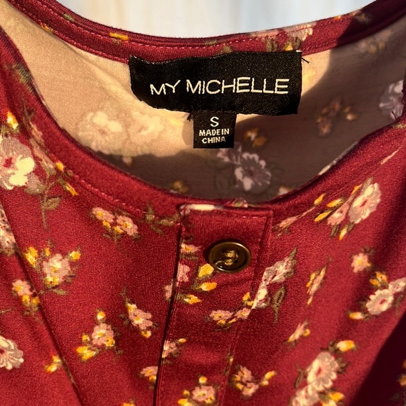 My Michelle NWOT Hilo floral dress - Picture 1 of 3